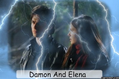  Damon And Elena Fanart (I Made)