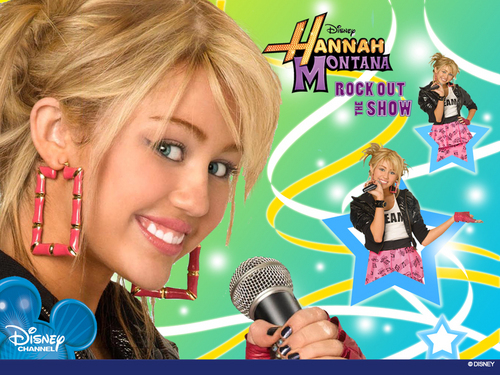  Hannah Montana new exclusive Rock out the دکھائیں wallpapers!!!!!!