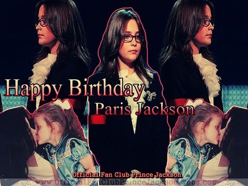  Happy Birthday Paris *Official प्रशंसक Club Prince Jackson*