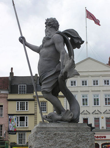  Neptune reigns in Bristol, England.