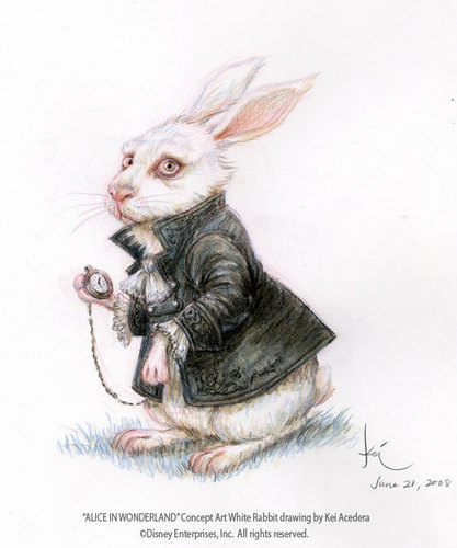  Nivens McTwisp (White Rabbit) Concept Art
