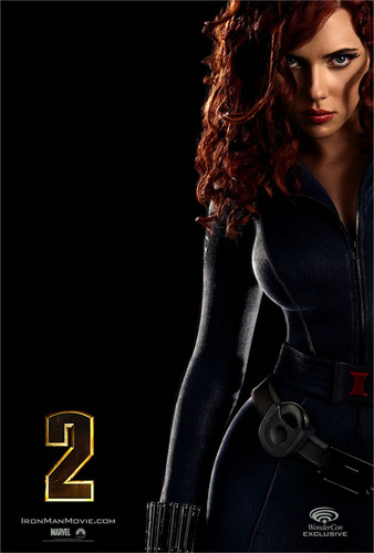  Scarlett as the Black Widow
