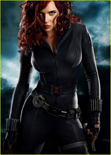  Scarlett as the Black Widow