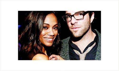  Zoe and Zachary Quinto Banner