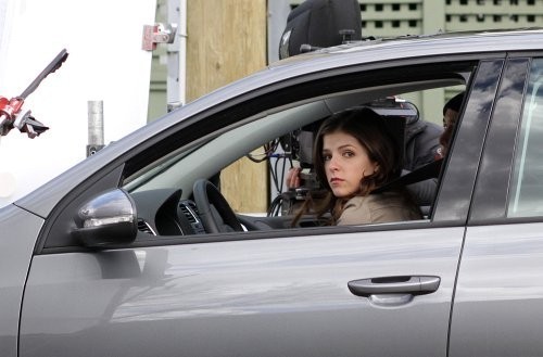  Anna Kendrick on the set of 'I'm With Cancer'