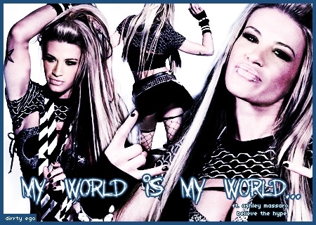 Ashley Massaro (done by me for friends)