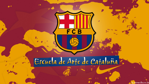  FC Barcelona Escuela de Arte - پیپر وال