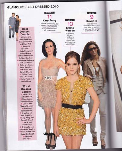Glamour magazine 2010