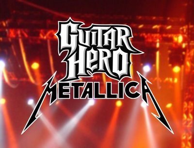  guitare hero Metallica logo