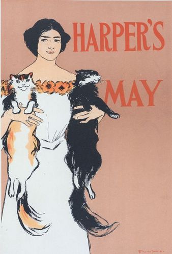  Harper's May Magazine Cover 1897