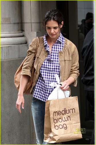  Katie Holmes is a Bloomingdale's Babe