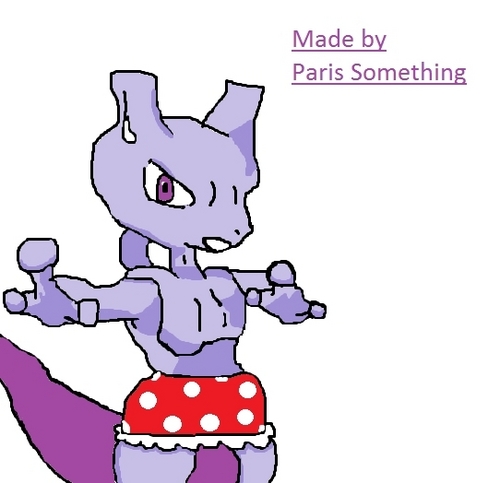  Mewtwo caught wearing a skirt!