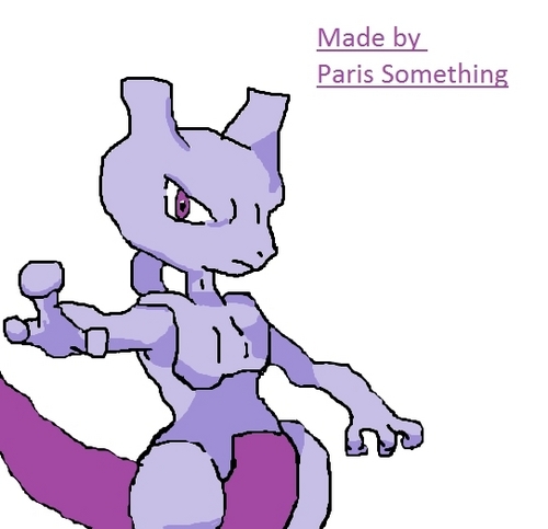  Mewtwo using his powers!