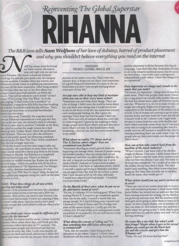  NME Magazine - April, 2010