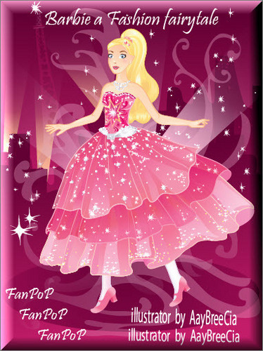  New!! búp bê barbie a Fashion fairytale