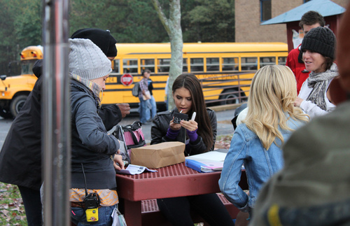  Pictures from the set of TVD