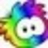  arco iris, arco-íris Puffle