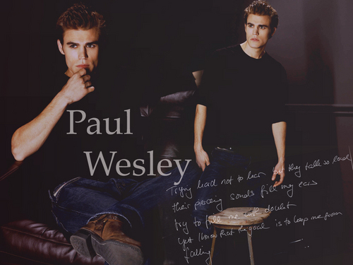  Sexy Paul Wesley achtergrond
