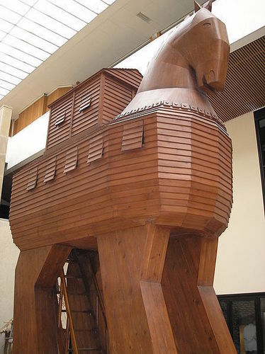  Trojan Horse, at the Istanbul Archaeological Museum