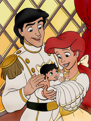  baby melody with ariel and eric!