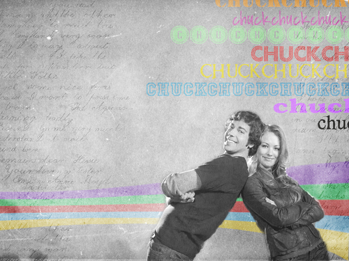  Cool Chuck And Sarah پیپر وال (3 Versions)