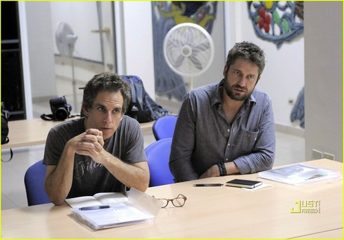 Gerard Butler: Haiti with Ben Stiller!
