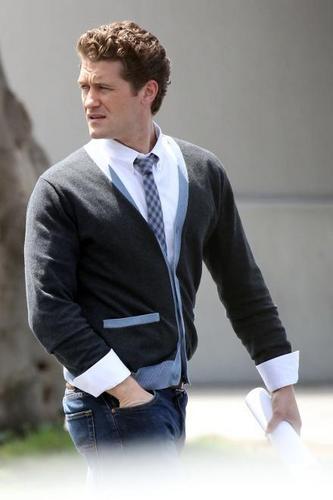  Glee - On Set foto's - 12 April