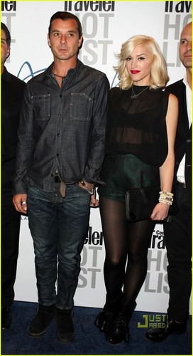  Gwen Stefani & Gavin Rossdale top, boven Hot lijst