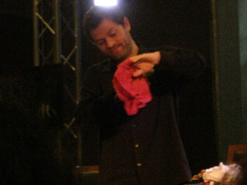 Misha's underwear! ;P