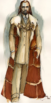  Costume Sketch - Marius