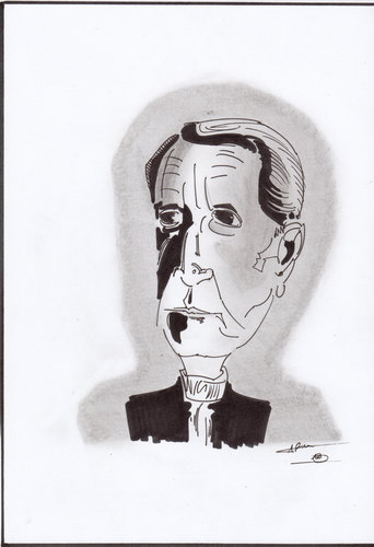  Roy Scheider Caricature