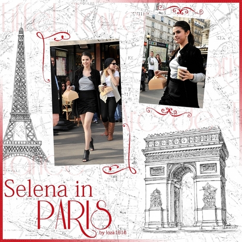  Selena Gomez in Paris