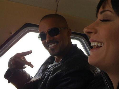  Two crazy People known as Shemar and Paget