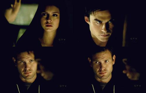  even Alaric could see the chemistry between DE