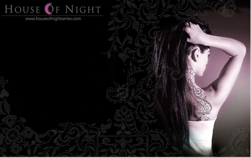  house of night 墙 paper