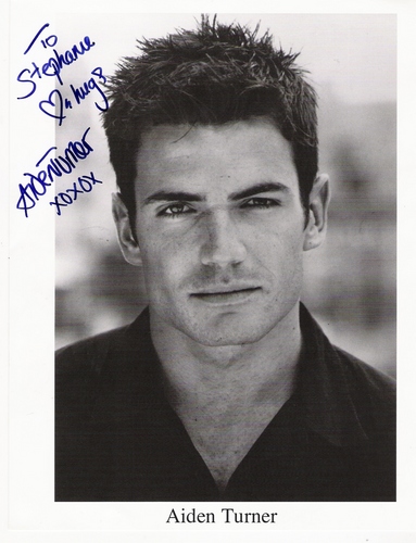  my autographed picture from Aiden :)