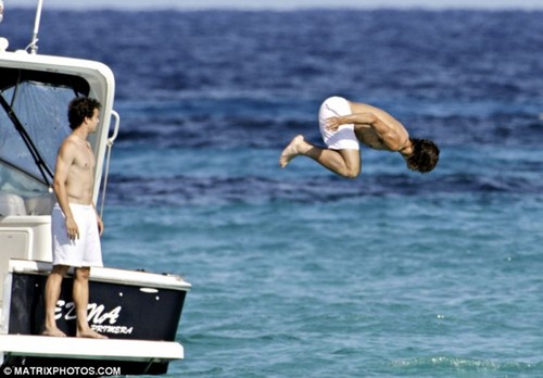  rafa jump on water