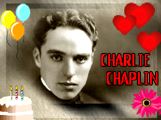  ♫♥ KING OF COMEDY & FEELINGS herz Musik HAPPY BIRTHDAY DEAR CHARLIE ♥♫ VICKY 16 April
