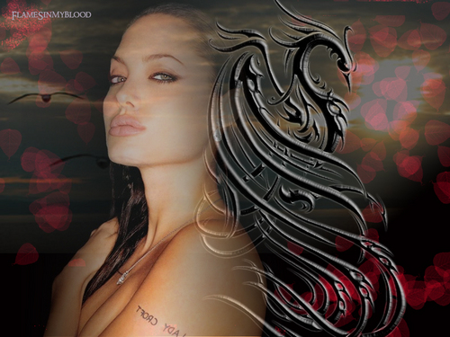  Angelina Hintergrund