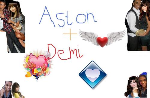 Aston and Demi Lovato