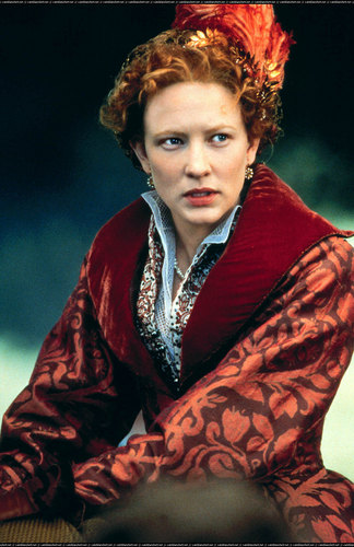 Cate Blancett as Elizabeth I