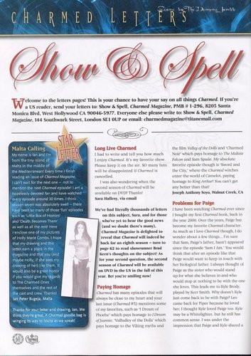  Charmed – Zauberhafte Hexen 6º magazine
