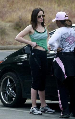 Emily out at Laurel Canyon (April 15)