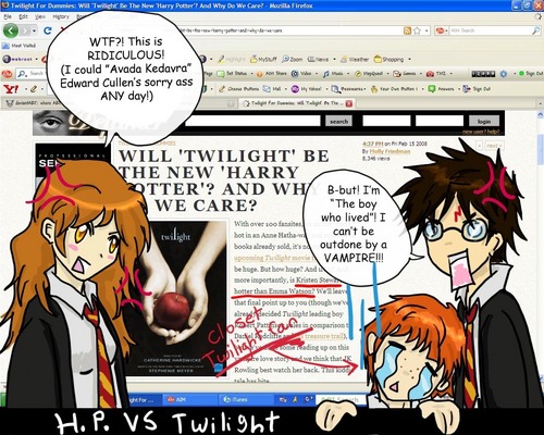 Harry potter vs Twilight