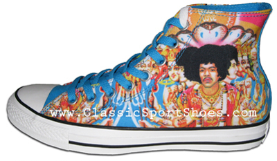  Jimi Hendrix कॉनवर्स Shoes