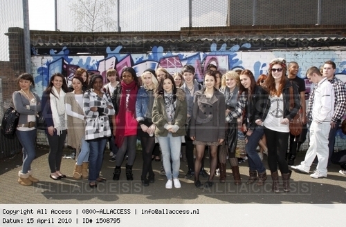  Kat,Lily and Meg @ Skins auditions
