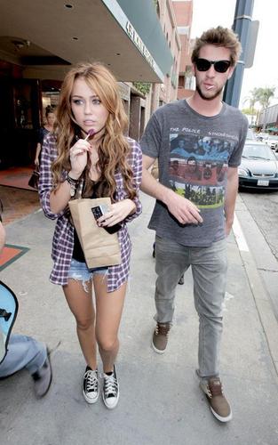  Miley out in Beverly Hills