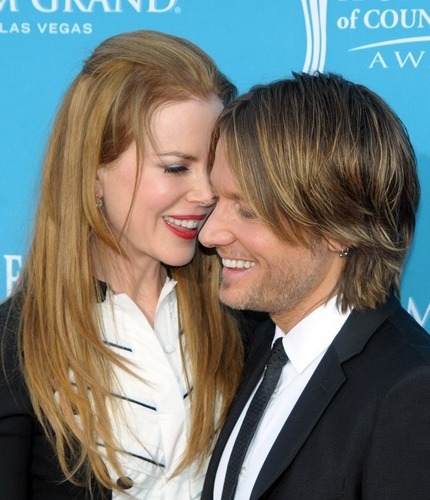  Nicole Kidman and Keith Urban at Academy of Country 音楽 Awards
