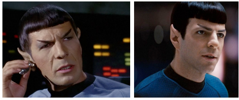  star, sterne Trek Now and Then