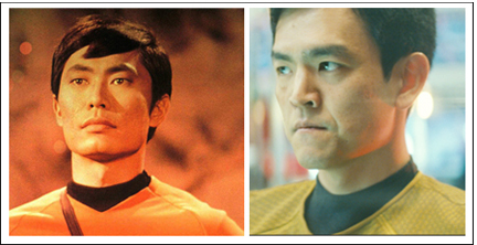  étoile, star Trek Now and Then